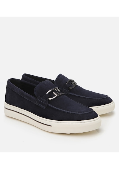 Hotiç Erkek Süet Deri Lacivert Toka Detaylı Günlük Loafer 02ayh302930a680 Lacivert-navy Lacivert
