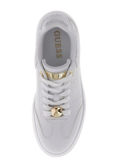 Guess Fireup Kadın Deri Sneaker Ayakkabı Fltfuplea12 Beyaz