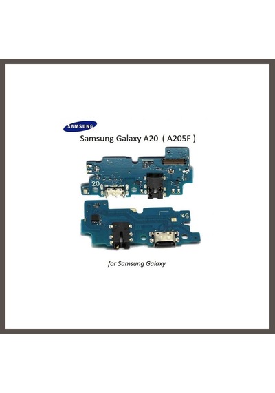 Bezos Galaxy Uyumlu A20 A205f Şarj Kulaklık Soket Mikrofon Nxrlvng Standart