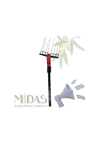 Midas Pro T134v / 230-310 Akülü Tek Taraklı Zeytin Hasat Makinesi
