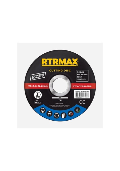 Metal-inox Kesici Disk 180 1.6 22 Rtrmax 100 Adet - Rdm18016