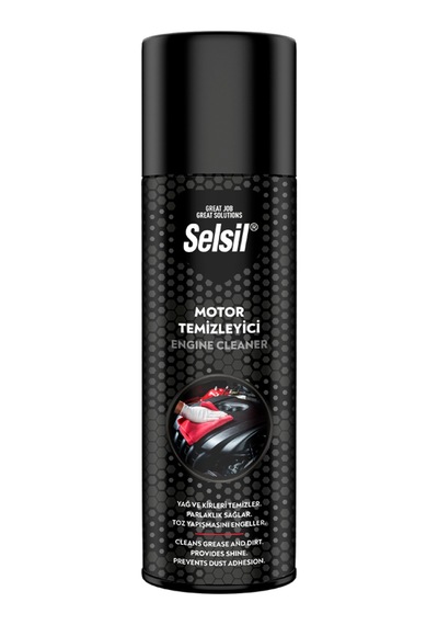 Diyarı Fırsat Selsil Araç Motor Temizleme Ve Parlatma Spreyi Toz Tutmaz 500 Ml