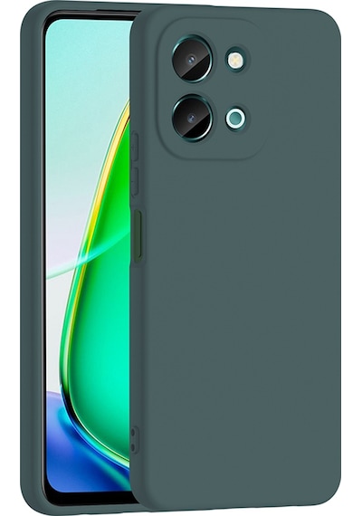 Vivo Y28 4g Kılıf Zore Mara Lansman Kapak Koyu Yeşil