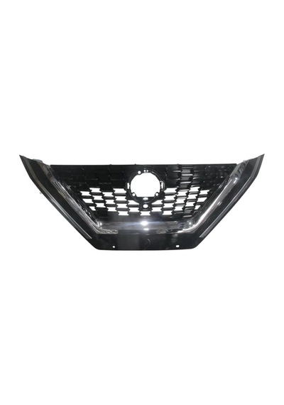 Nissan Qashqai 2022-2024 J12 Ön Panjur Siyah Nikelaj Çıtalı Kamera Delikli Tyg Oem No:623106ua2a