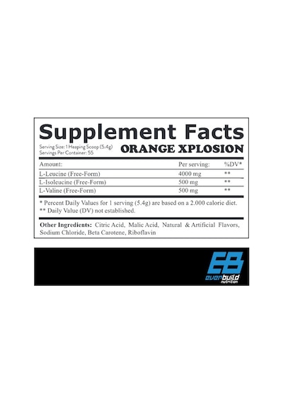 Everbuıld Bcaa 8:1:1 300 Gram