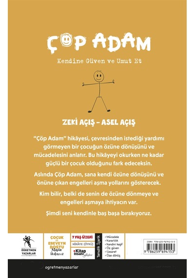 Çöp Adam, Kendine Güven Ve Umut Et 7+yaş / Zeki Açış