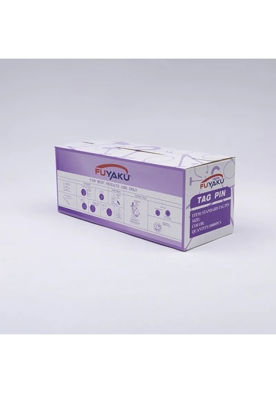 Fuyaku 75 Mm Standart Kılçık Etiketleme Plastiği Siyah 10.000 Adet
