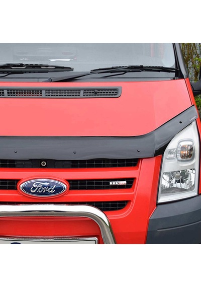 Cappafe Ford Transit Ön Kaput Koruyucu Rüzgarlık 4Mm Abs 06-13