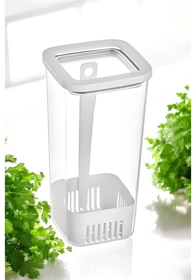 Technow Vip Ahmet Vp-007 Suda Yeşillik Saklama Kabı 1700 Ml Beyaz