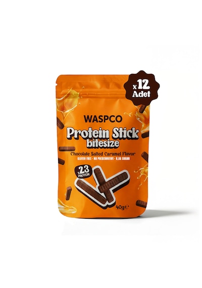 Protein Stick Bitesize - Tuzlu Karamel Aromalı 40gr X 12 Adet