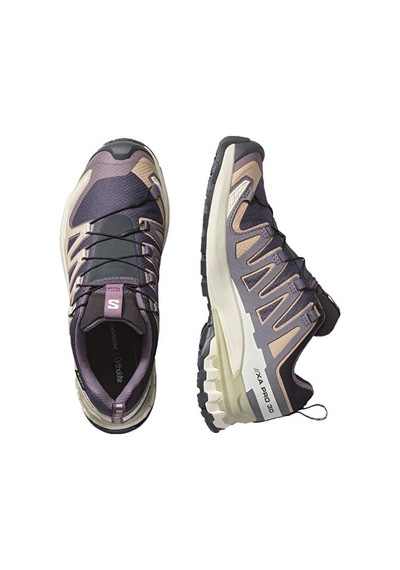 Salomon Xa Pro 3d V9 Gore Tex Kadın Outdoor Ayakkabısı L47744700 Mor Mor