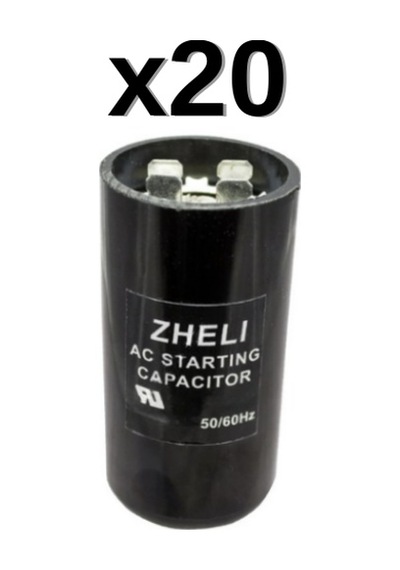20'li Zheli 88-108 Μf 36x70 Mm 220 Acv İlk Hareket/kalkış Kondansatörü
