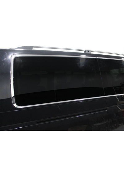 Volkswagen Multivan T5 Cam Çerçevesi 14 Prç Krom U.Ş Tek Sürgü