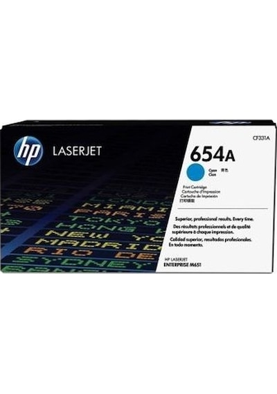 Hp 654A-Cf331A Mavi Toner