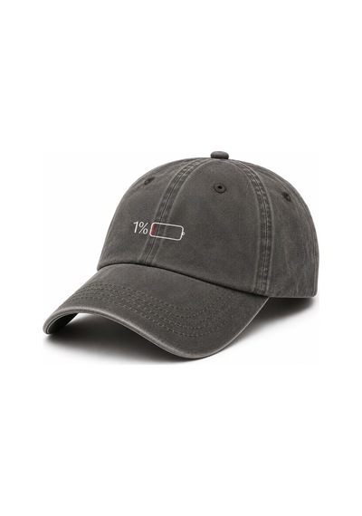 Valkyrie Low Battery Kahve Şapka Unisex Vintage Pamuk Ayarlanabilir Baseball Cap Tasarım Şapka kahverengi