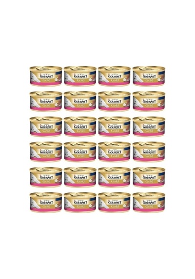 Purina Gold Sığır Etli Yetişkin Kıyılmış Kedi Konserve 12 X 85 G,tybdykem6xvhmxı961