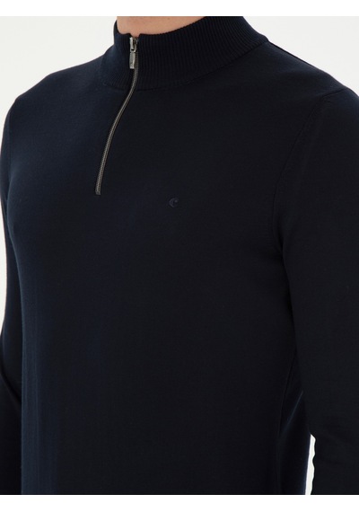 Cacharel Lacivert Regular Fit Basic Kazak