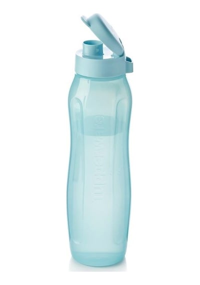 Tupperware Eco Şişe Slim 1 L Mavi Böğürtlen