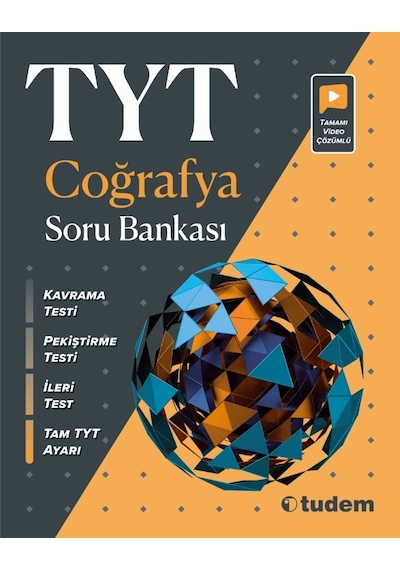 TYT Coğrafya Soru Bankası -  Tudem Yayınları
