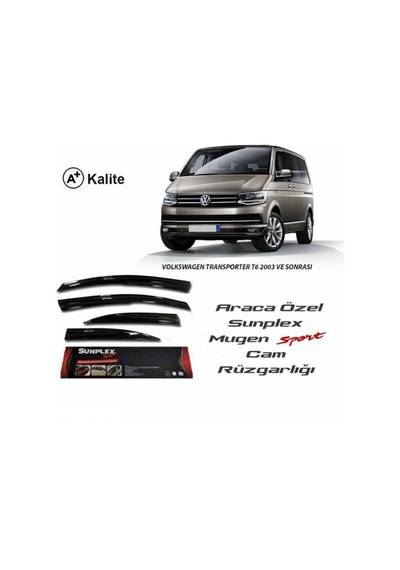 Volkswagen Transporter T5-T6-T7 Cam Rüzgarlığı Mugen Tip Sunplex