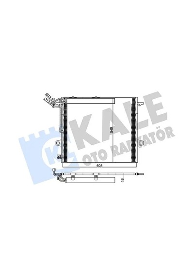 Mercedes Ml320 W164 Klima Radyatoru 2005-2010 Kale 342630