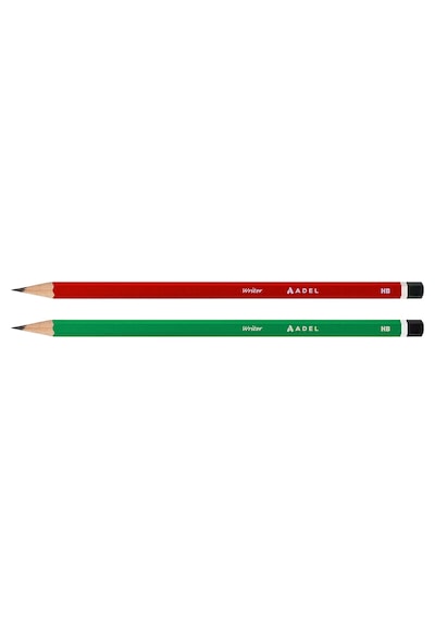 Adel Karışık Kurşun Kalem 12’li Set,Kırmızı Kalem,Mercanlı Kurşun Kalem,Pastel ve Hayvan Desenli Kalemler