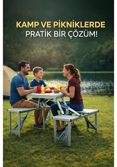 Tr 4 Kişilik Katlanır Kamp Masası Diğer