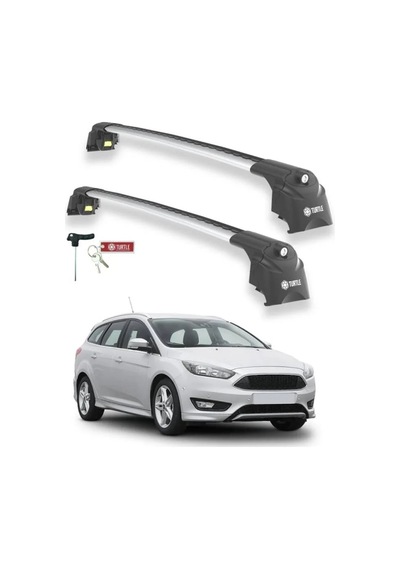 Turtle Ford Focus Estate C346 2011-2018 Ara Atkı Air2 Gri