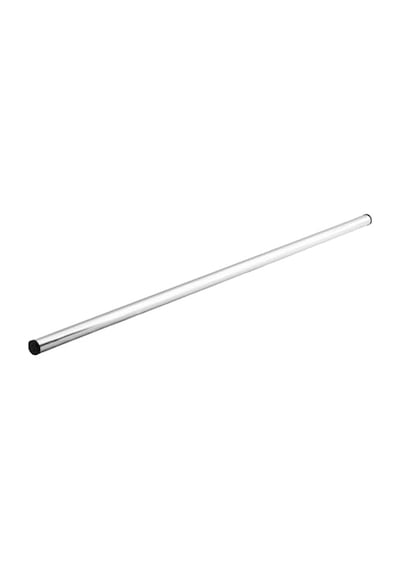 Alüminyum Silindir Yuvarlak Metal Oklava Tekli 49 Cm Mutfak Börek Hamur Un Yufka Açma Krom Renk
