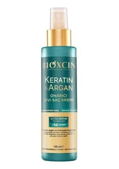Keratin Onarıcı Bakım Şampuan 300 Ml+keratin Krem 250ml+argan Yağı 150ml+onarıcı Sıvı Yağ 150ml, Cnnbıodort Beyaz