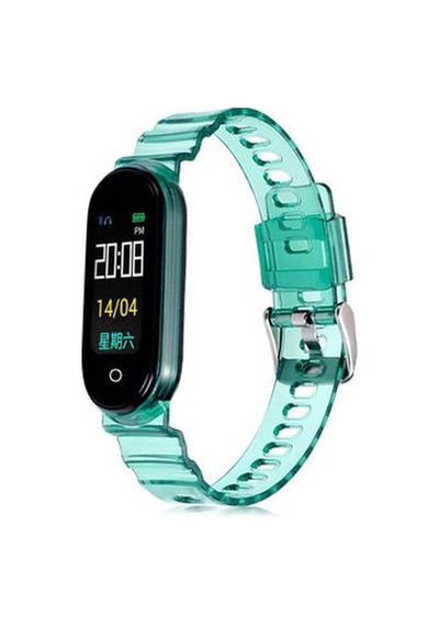 Xiaomi Mi Band 5 Krd-27 Silikon Kordon - Pembe