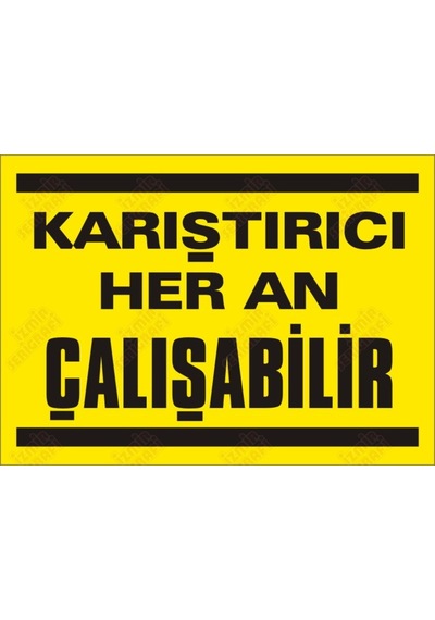 Karıştırıcı Heran Çalışabilir