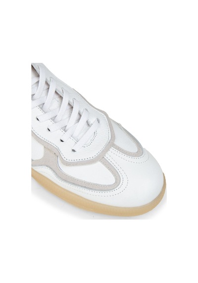 Deery Kadın Hakiki Deri Beyaz Sneaker Ayakkabı - R2601zbyzc01 Beyaz