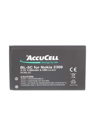 Nokia 6670, Bl-5c, 750mah İçin Uygun Accucell Batarya