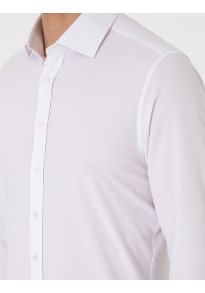 Pierre Cardin Erkek Beyaz Gömlek Desenli 50303958-vr013 Beyaz