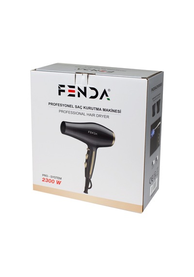 Fenda Profesyonel Saç Kurutma Makinesi Gri Fndsackr0003gy