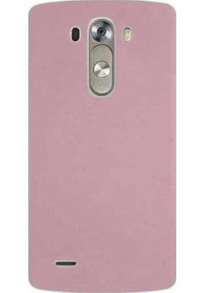 LG Uyumlu G3 Kılıf Zore Premier Silikon Kapak Rose Gold