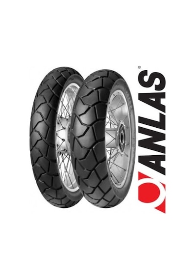 Anlas Chopper Takım 110/90-16 ve 130/90-15 Capra Motosiklet, 2024