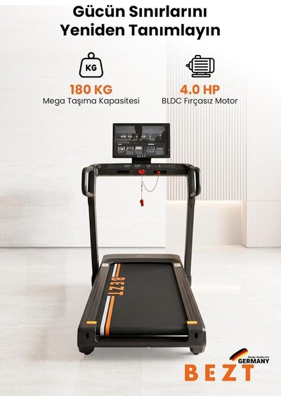 Run Smart Ultra 4 Hp Ekranlı Koşu Bandı 180 Kg Kapasite/telefon Yansıtmalı Led