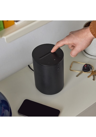 Sonos Era 100 Sl Kablosuz Akıllı Hoparlör, Wi-fi Ve Bluetooth 5.3 Bağlantılı, Mikrofonsuz Tasarım, Stereo Ses, Airplay 2 Uyumlu, Ev Ve Oda Kullanımı İçin Kompakt Hoparlör