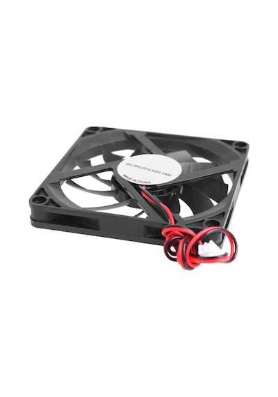 DC 12V FAN 80x80mm 8010 8x8cm Sessiz 2 Pin Fırçasız Soğutma Fanı Kuluçka Ekran Kartı Cooler 3D Printer PC Cpu Soğutucu Makerbot