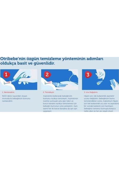 Otribebe Aspiratör Yedek Uç Monodoz