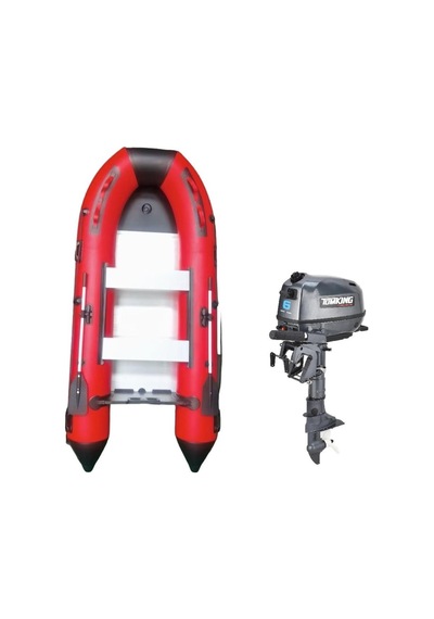 Tomking Tk060 Motor Ve Tk-rıb-330 Alüminyum Tabanlı Şişme Bot Seti