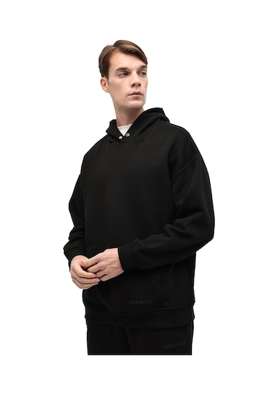 Lumberjack Ros 17hs109 Erkek Siyah Sweatshirt Siyah
