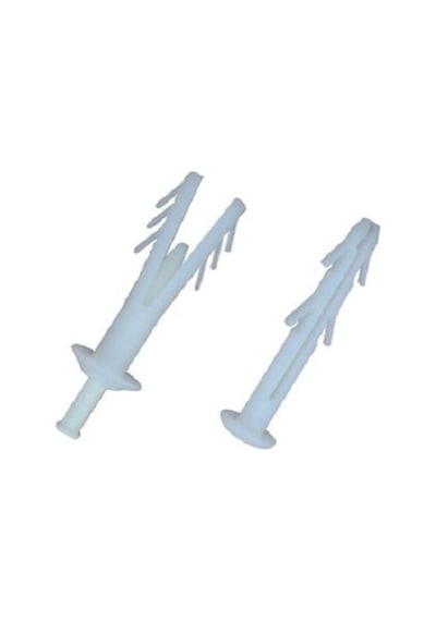 Made Plastik Çivili Korniş Dübeli 7 Mm Extra 1 Paket- 50 Adet