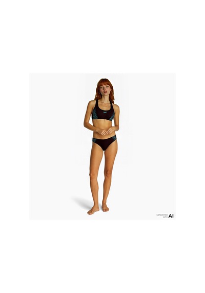 Speedo Placement 2 Kadın Siyah Bikini Takımı 8-00306016243