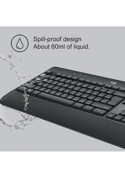 Logitech Mk540 Kablosuz Klavye Ve Fare Seti Siyah