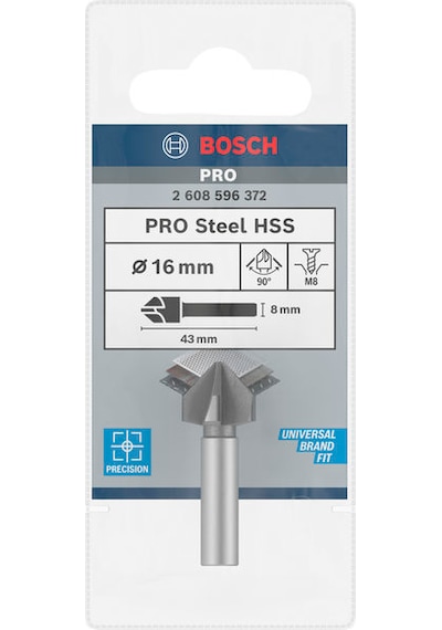 Bosch Pro 16 Mm Hss Havşa Matkap Ucu, M8 - 2608596372