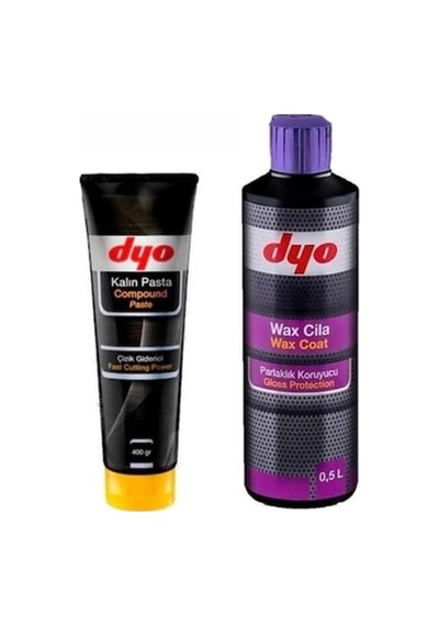 Dyo Kalın Pasta Tüp 400 Gr + Wax 500 Ml Set