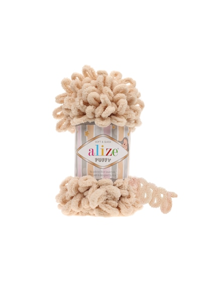 Alize 5 Adet Puffy El Örgü Ipliği 5'li Paket - 100 Gr. 9 Mt. Parmak Örgü Ipi - Şevval Tuhafiye 310